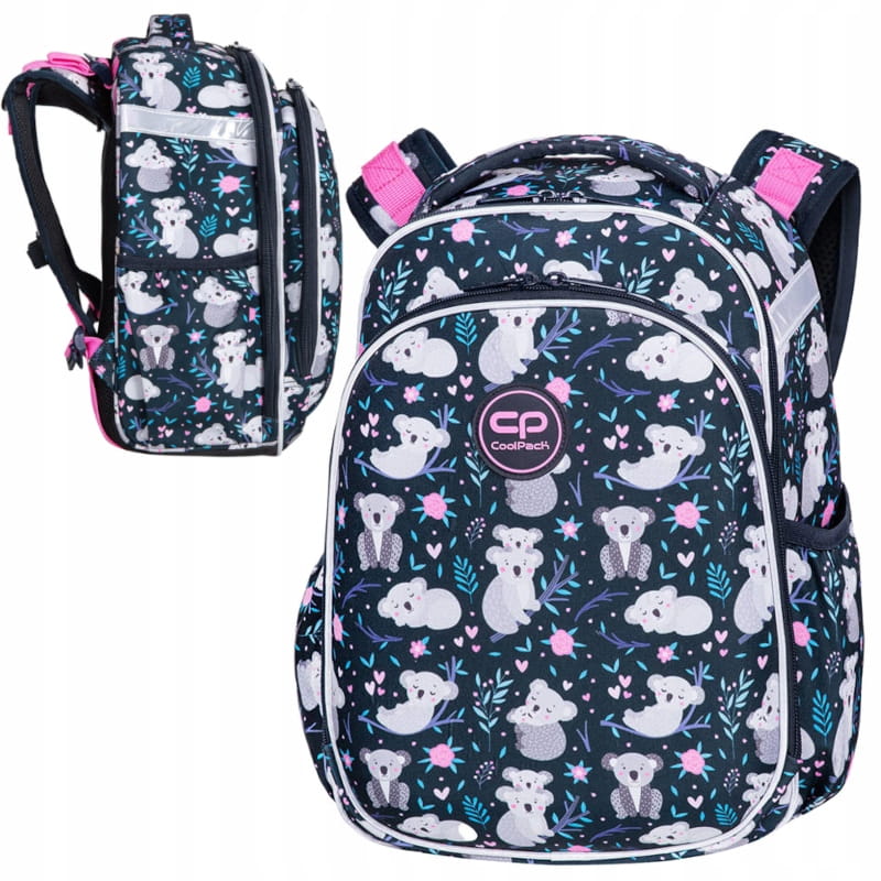 Školský batoh CoolPack Turtle s ergonomickou konštrukciou a objemom 25L